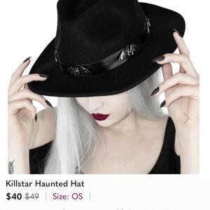Killstar Black Haunted Hat